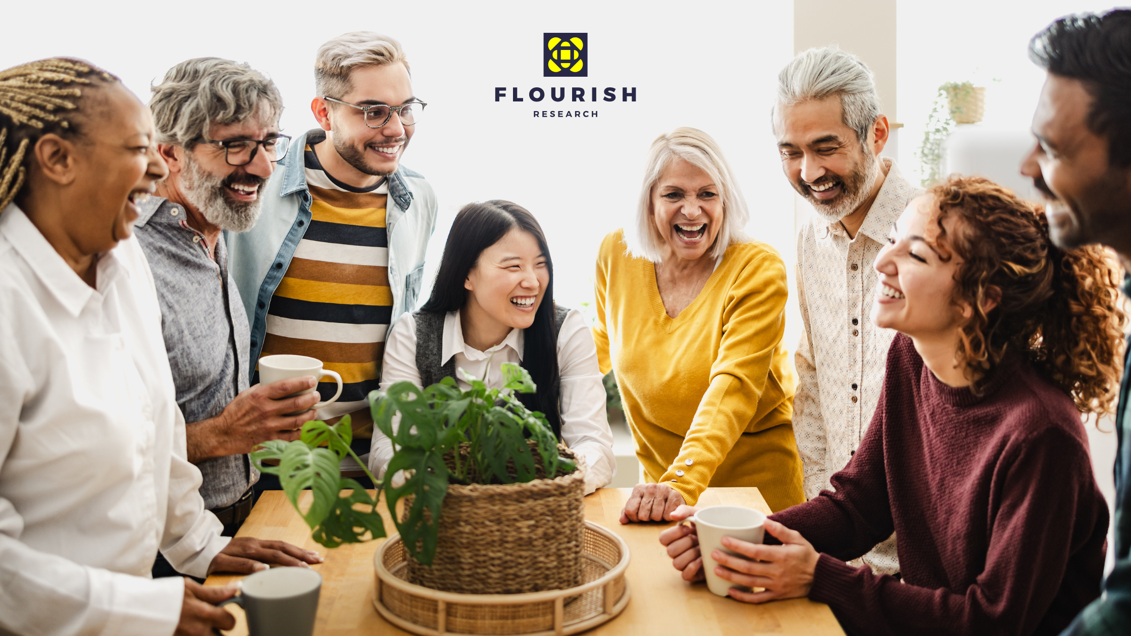 Diversity group of people smiling and laughing